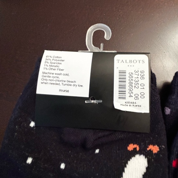 Talbots Trouser Socks NWT - Picture 3 of 6